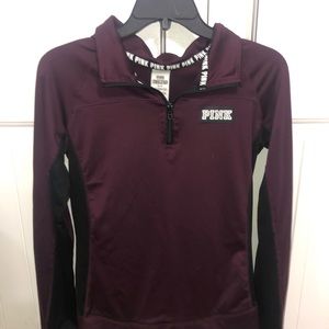 Victoria Secret’s Pink Ultimate Half Zip Sweater